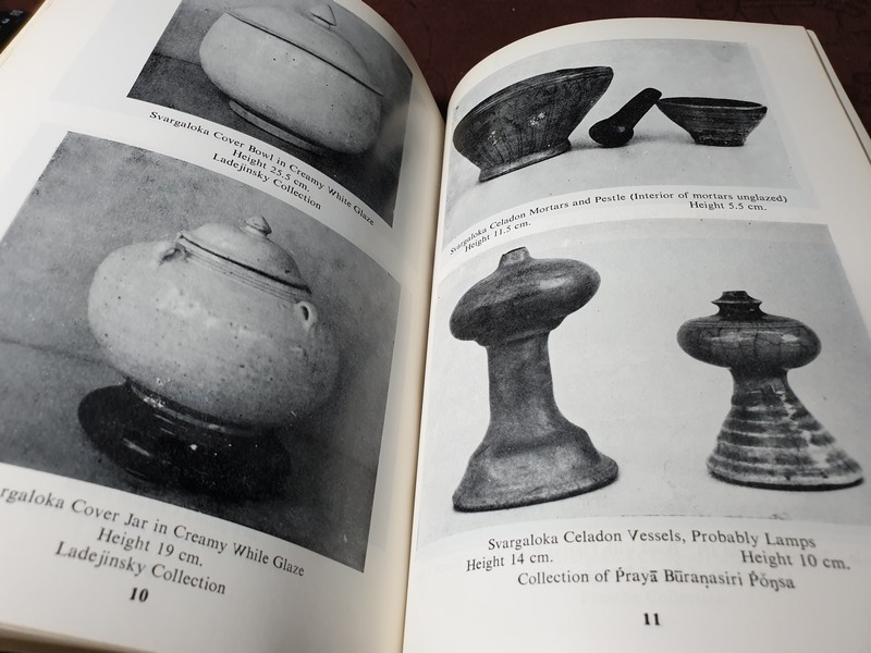 The Ceramic Wares of Siam by Charles Nelson Spinks (the siam society) ปี 1971
