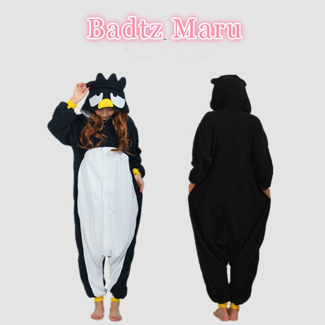 ชุดนอนมาสคอต แฟนซี ผู้ใหญ่ แบดซ์ มารุ Bad Badtz-Maru