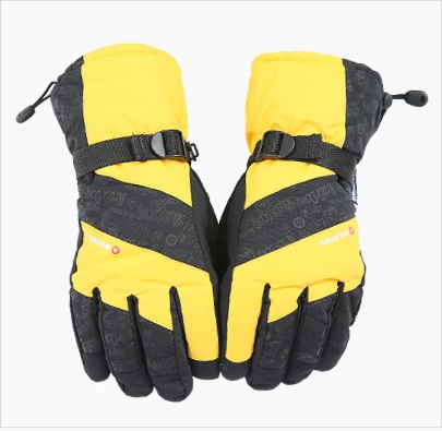 พรีออเดอร์ - ถุงมือสกีกันหนาว Pre - GT615 (สีเหลือง)