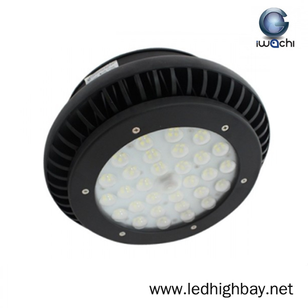 โคมไฮเบย์ LED 100w รุ่นมีพัดลมระบายความร้อน ยี่ห้อ Iwachi (แสงขาว)