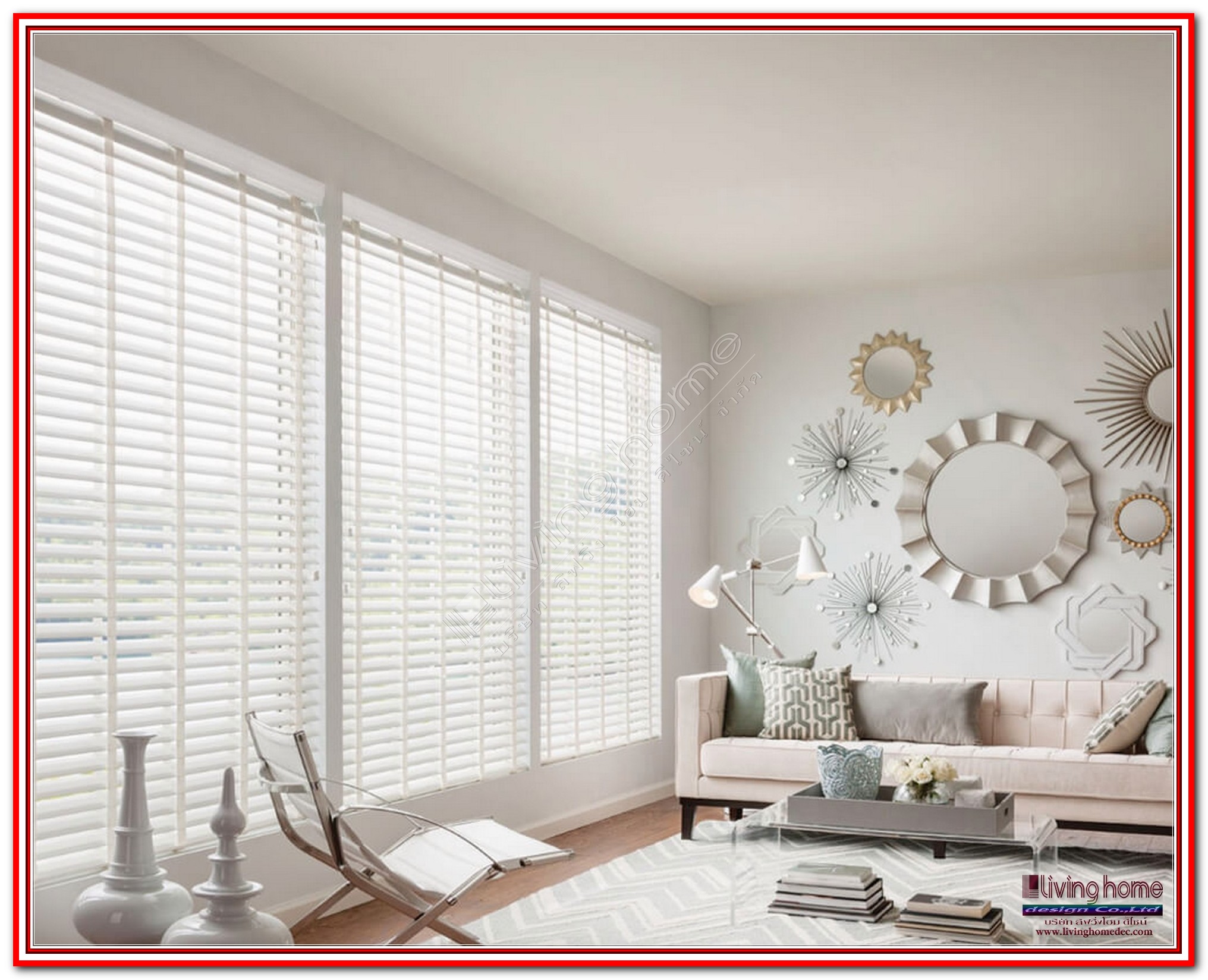 มู่ลี่ไม้บาสวู๊ด(BASSWOOD WOODEN BLINDS) ผ้าม่าน ม่าน มู่ลี่ มู่ลี่ไม้ ม่านม้วน วอลเปเปอร์ รับติดตั้ง ออกแบบ ราคาถูก ทุกประเภท ทุกรูปแบบ