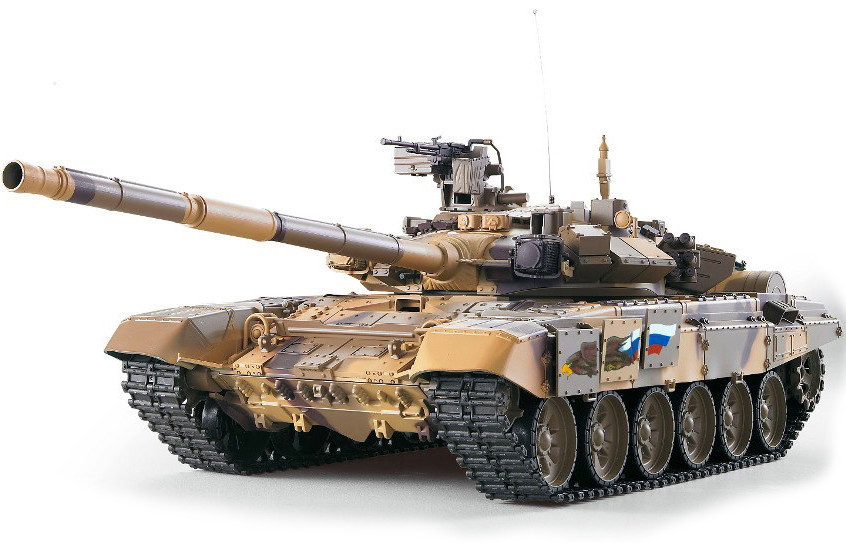 Russian T-90 Main Battle Tank.