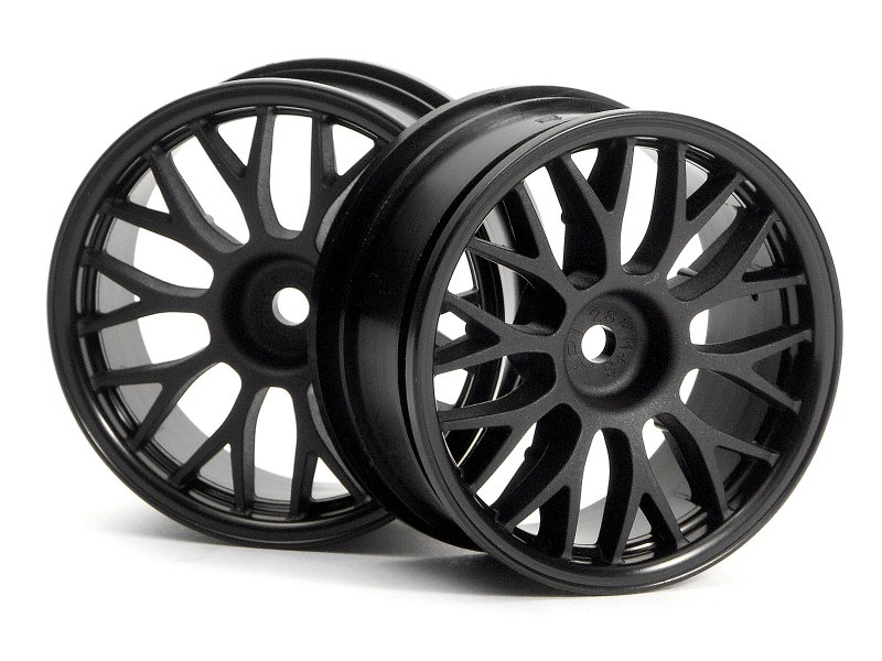 Mesh Wheel 26mm Black (3mm Offset)