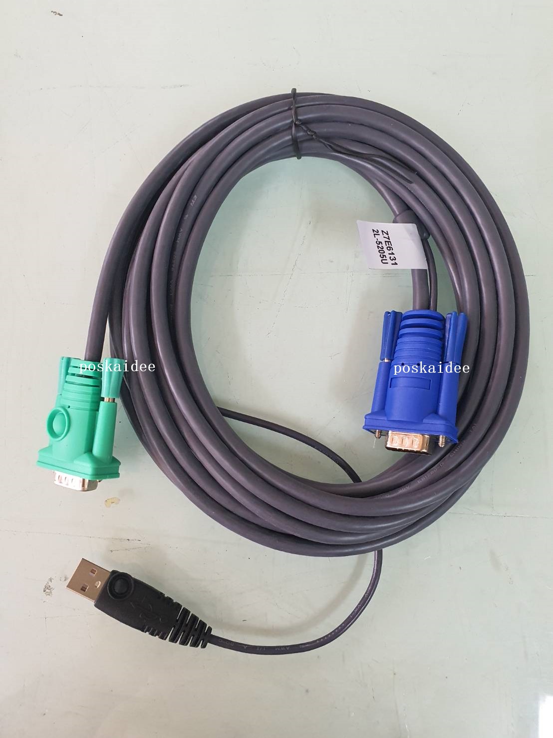 ATEN USB KVM CABLE 5 M รุ่น 2L-5205U มือสอง