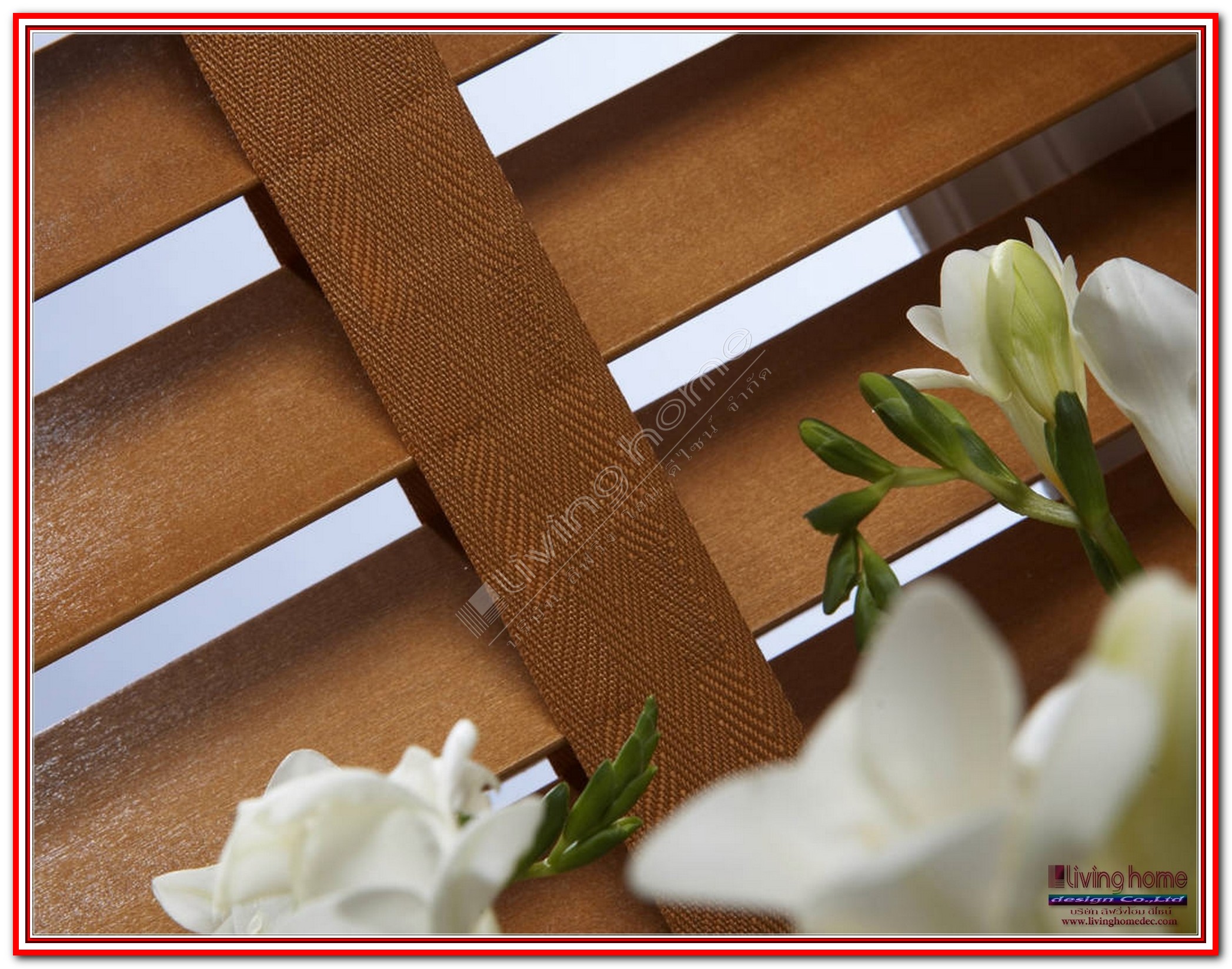 มู่ลี่ไม้บาสวู๊ด(BASSWOOD WOODEN BLINDS) ผ้าม่าน ม่าน มู่ลี่ มู่ลี่ไม้ ม่านม้วน วอลเปเปอร์ รับติดตั้ง ออกแบบ ราคาถูก ทุกประเภท ทุกรูปแบบ