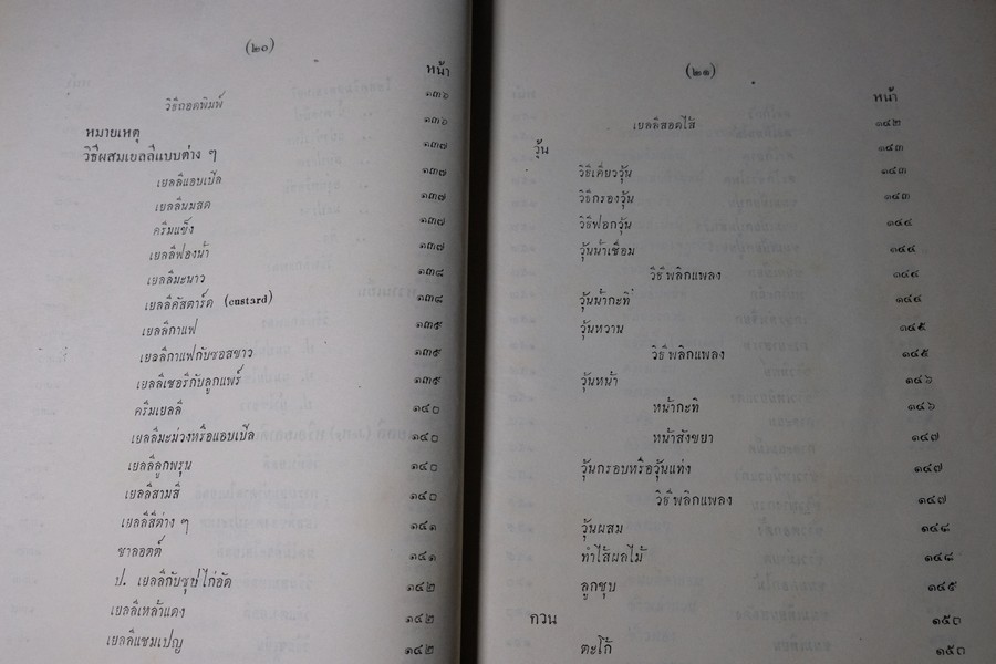 ตำรับ การครัว เเละอาหาร โดย เทียบจุฑา ฤกษะสาร ปี 2500