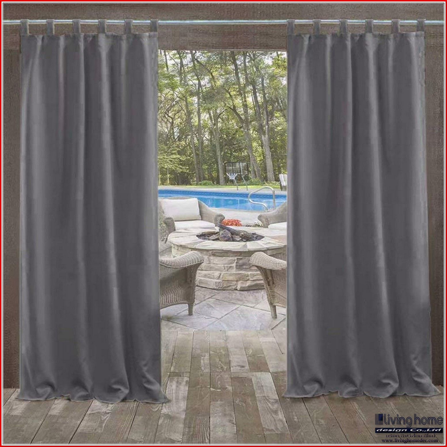 ม่านคอกระเช้า.(Loops Curtains) ผ้าม่าน ม่าน มู่ลี่ มู่ลี่ไม้ ม่านม้วน วอลเปเปอร์ รับติดตั้ง ออกแบบ ราคาถูก ทุกประเภท ทุกรูปแบบ