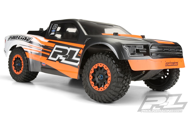 2017 Ford F-150 Raptor Desert Truck Clear Body