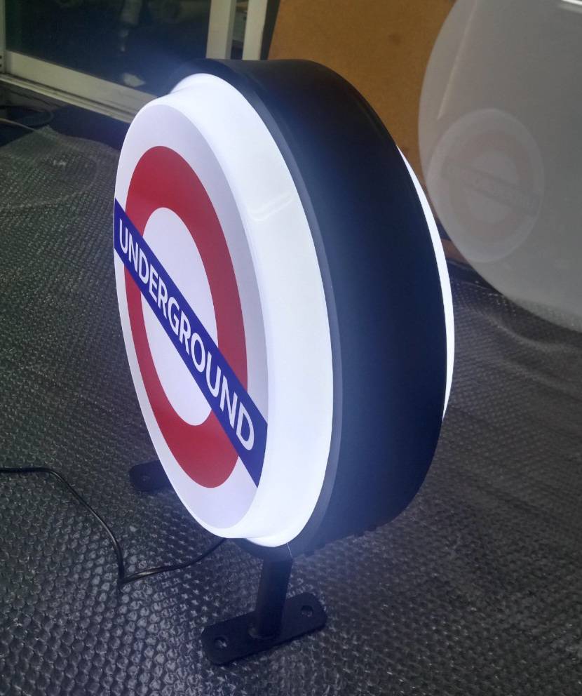 กล่องไฟสำเร็จรูป กล่องไฟวงกลม กล่องไฟติดหน้าร้าน