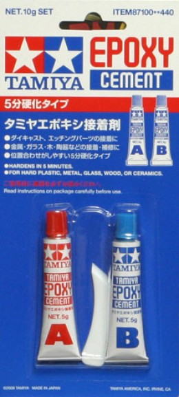 Tamiya Epoxy Cement.