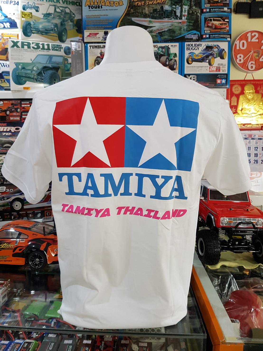 Tamiya T-Shirt White (25th Anniversary Siam Tamiya).