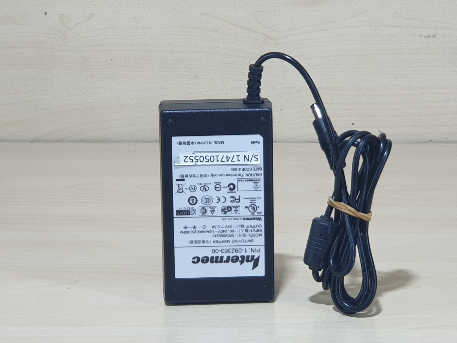 Adapter อะแดปเตอร์ intermec P/N: 1-092363-00 มือสองของแท้
