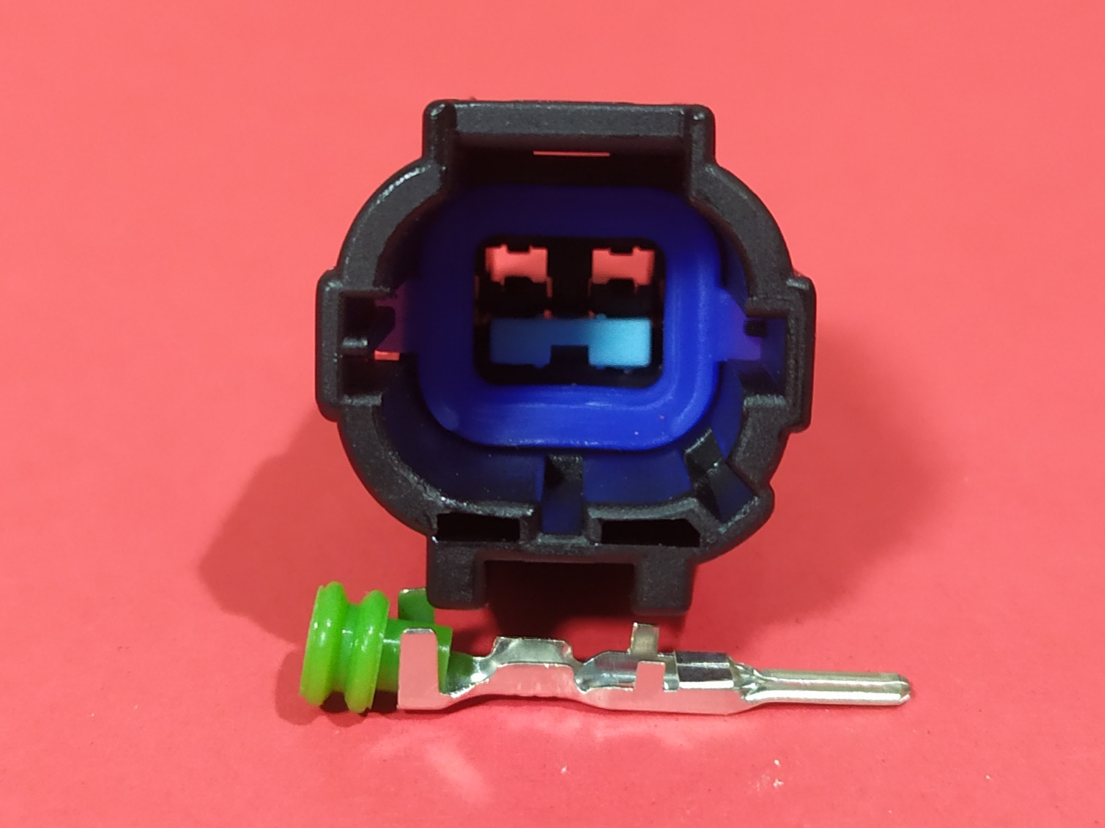 2 พิน ดำ/เขียว Nissan (ตัวผู้) #1774