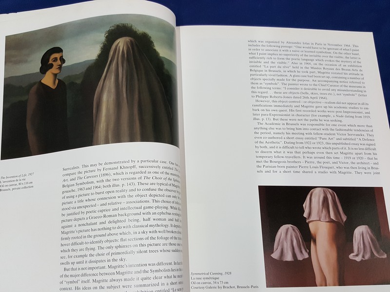 Jacques Meuris Rene' Magritte 1898-1967 หนา 216 หน้า ปี 1992