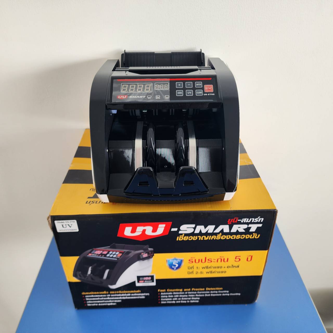 เครื่องนับธนบัตร รุ่น US-2750 มือสอง