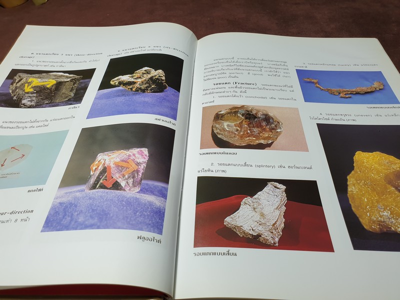 เเร่ โดย กรมทรัพยากรธรณี ปกแข็ง 270 หน้า ปี 2543