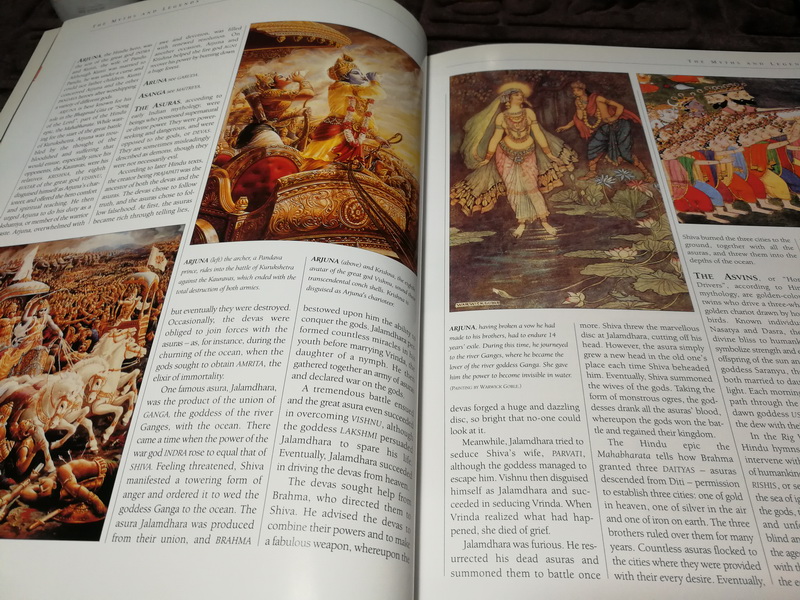 INDIAN MYTHOLOGY myth and legends of india tibet and srilanka by rachel storm พิมพ์ปี 2002