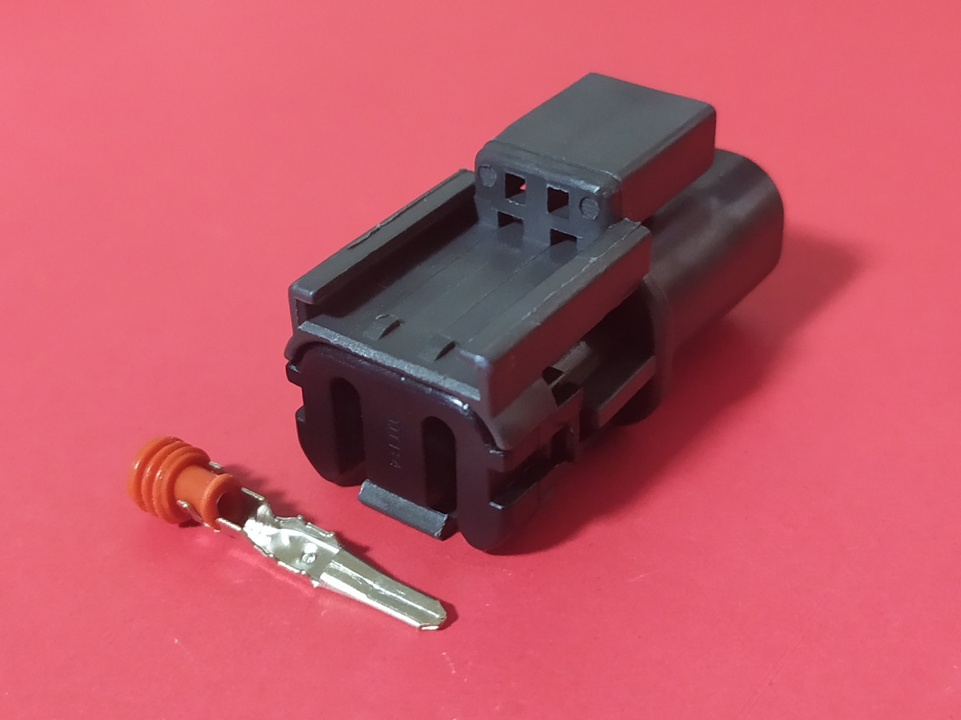 2 พิน เทา 2.8 มม. (ตัวผู้) #7029A