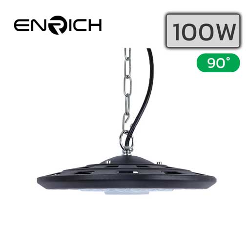 โคมไฟไฮเบย์ LED ENRICH UFO AIR SERIES 100W