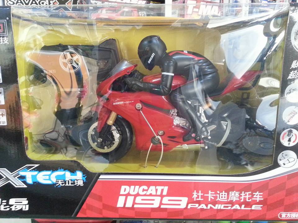 มอเตอร์ไซค์บังคับวิทยุ Ducati 1199 Panigale.