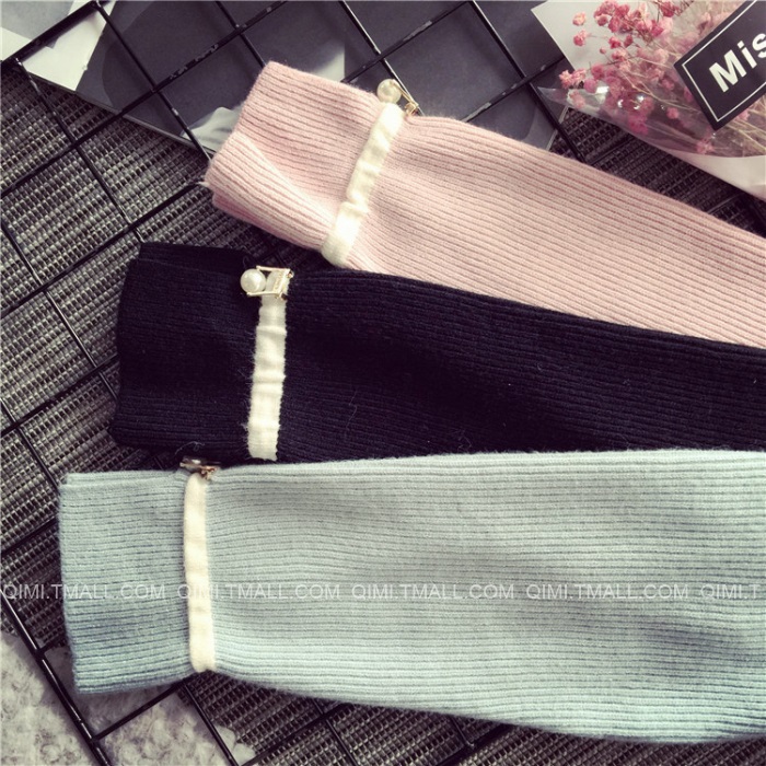 พรีออเดอร์ - เดรสไหมพรม Pre - DT115 (สีฟ้า)