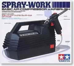 Spray-Work Basic Air Compressor w/Airbrush.
