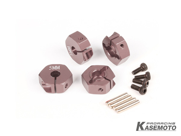 12 mm.Aluminium Hex Hub (3,5,6 mm.)