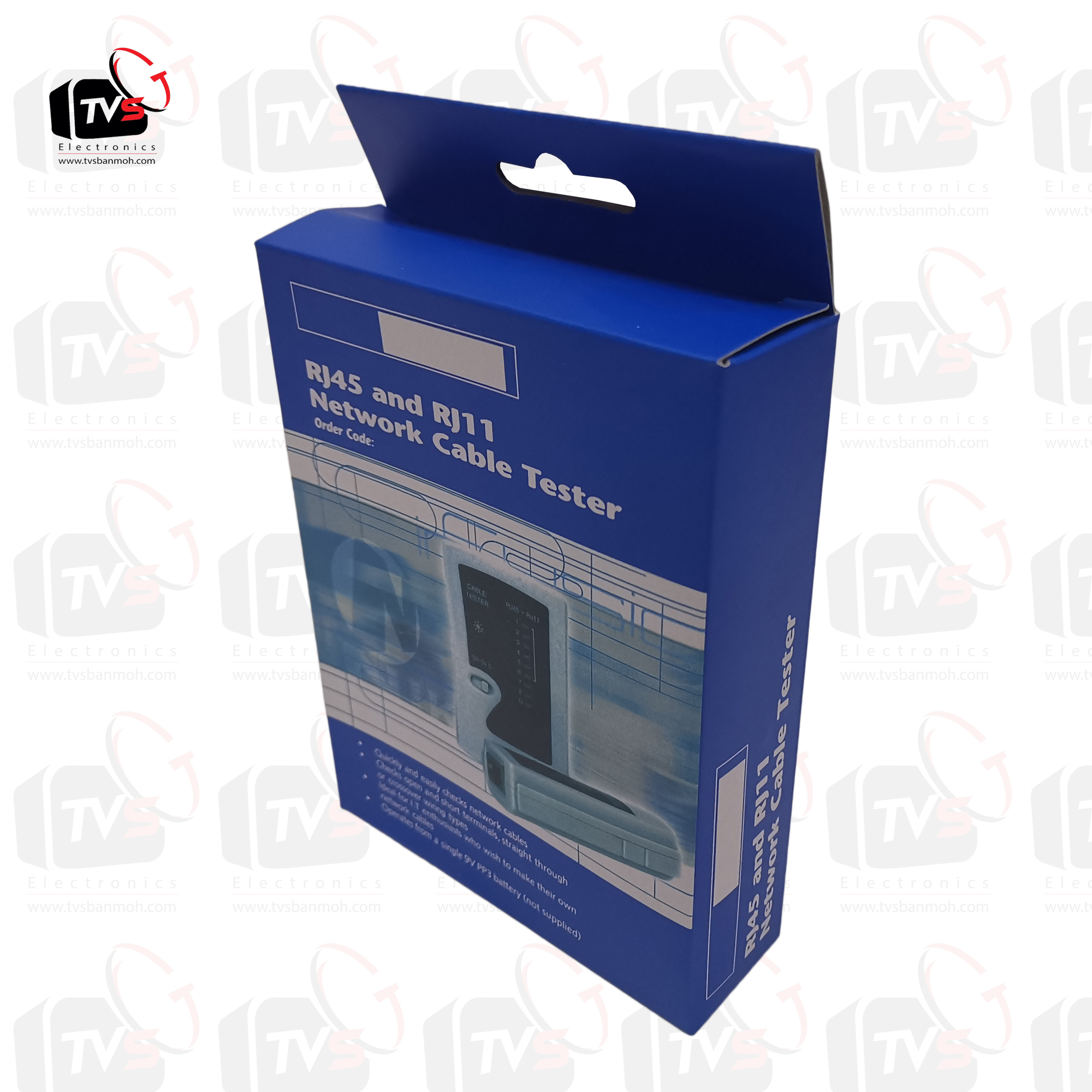 เครื่องมือทดสอบสายแลน Network Cable Tester BS-468