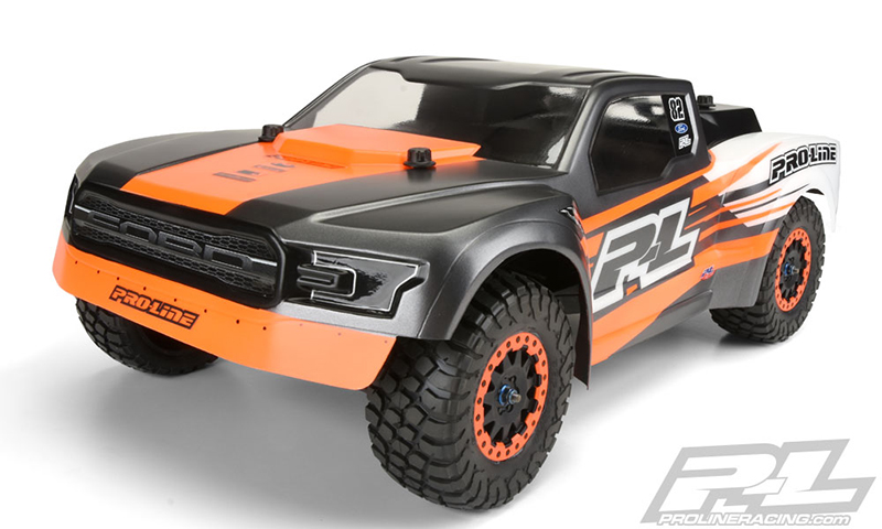 2017 Ford F-150 Raptor Desert Truck Clear Body