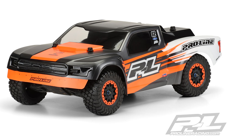 2017 Ford F-150 Raptor Desert Truck Clear Body