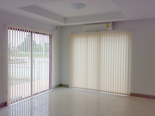 ม่านปรับแสงโปร่งแสง"Sunscreen Vertical Blinds"ผ้าม่าน ม่าน มู่ลี่ มู่ลี่ไม้ ม่านม้วน วอลเปเปอร์ รับติดตั้ง ออกแบบ ราคาถูก ทุกประเภท ทุกรูปแบบ