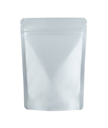 ถุงอลูมิเนียมสี ซิปล็อคตั้งได้ ทึบ 2 ด้าน หน้า-หลัง