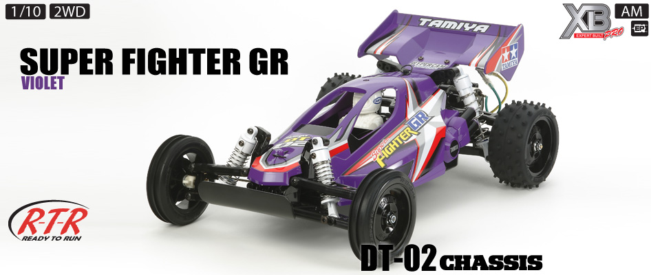 XB Super Fighter GR Violet Racer (DT-02). - สีหมอก ฮอบบี้ : รถ