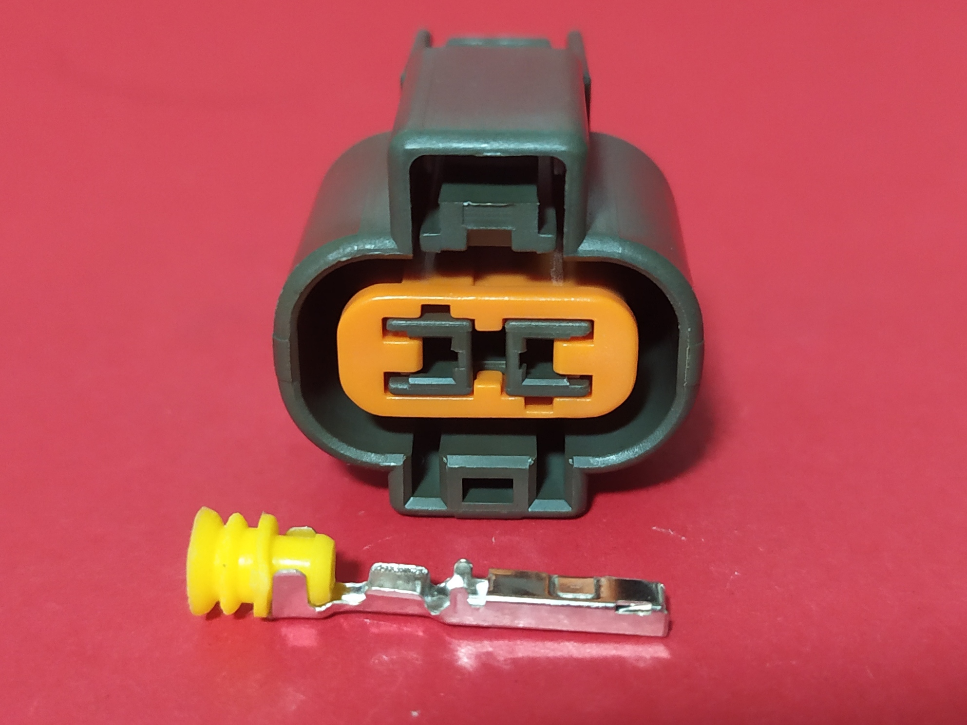 2 พิน เทาส้ม Knock Senser Mitsu #505-02127