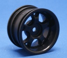 Mini 5W-Wheels (Black,Wide Offset) (2pcs).