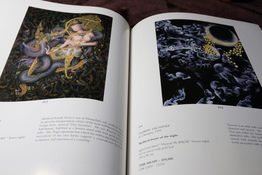 IMPORTANT THAI PAINTINGS by CHRISTIE'S THAILAND (Pre-Order สอบถาม)