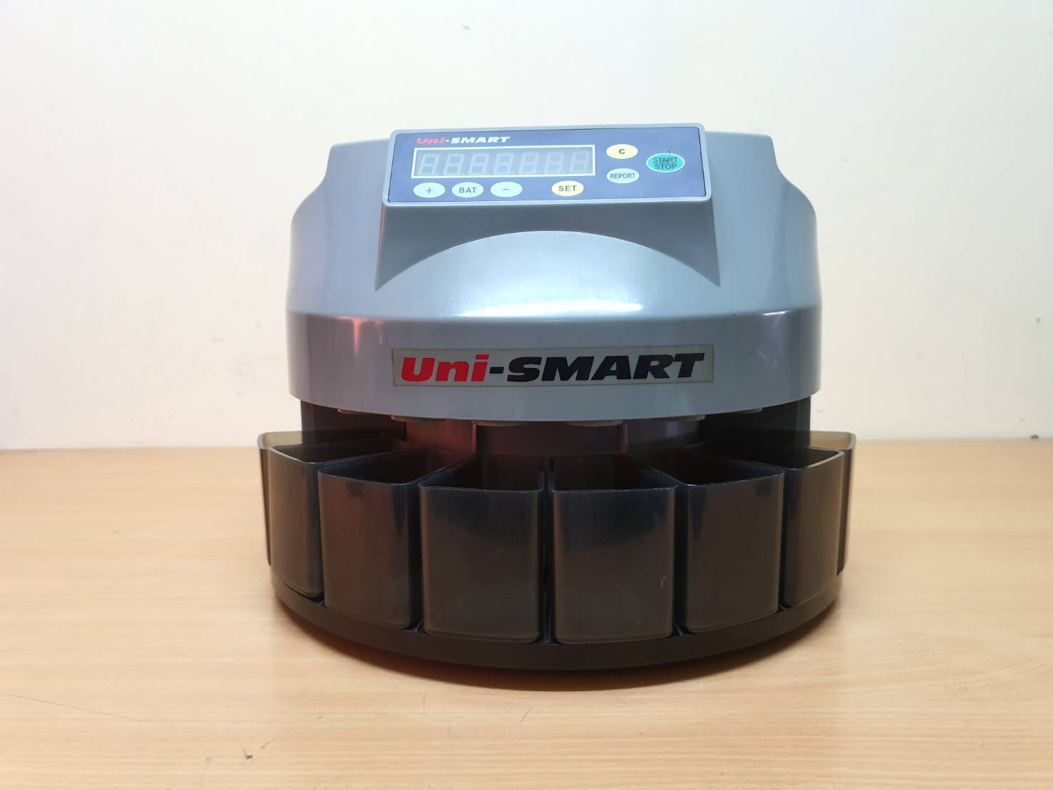 เครื่องนับเหรียญ Uni-smart US-1200C มือสอง