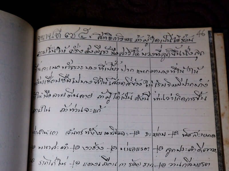 ตำรายาไทยเเผนโบราณ เขียนด้วยลายมือ เล่ม 2 ของ ลพ.อินทร์ เเละ พระอาจารย์นิยม วัดเขาตะเครา จ.เพชรบุรี (Pre-Order สอบถาม)