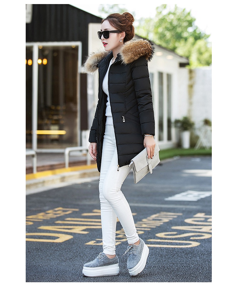 พร้อมส่ง - เสื้อโค้ทกันหนาวสไตล์เกาหลี CT750 (สีดำ)