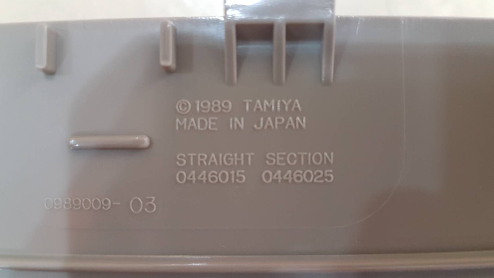 Japan Cup Junior Circuit : Straight Section (Gray, 1Pc.)