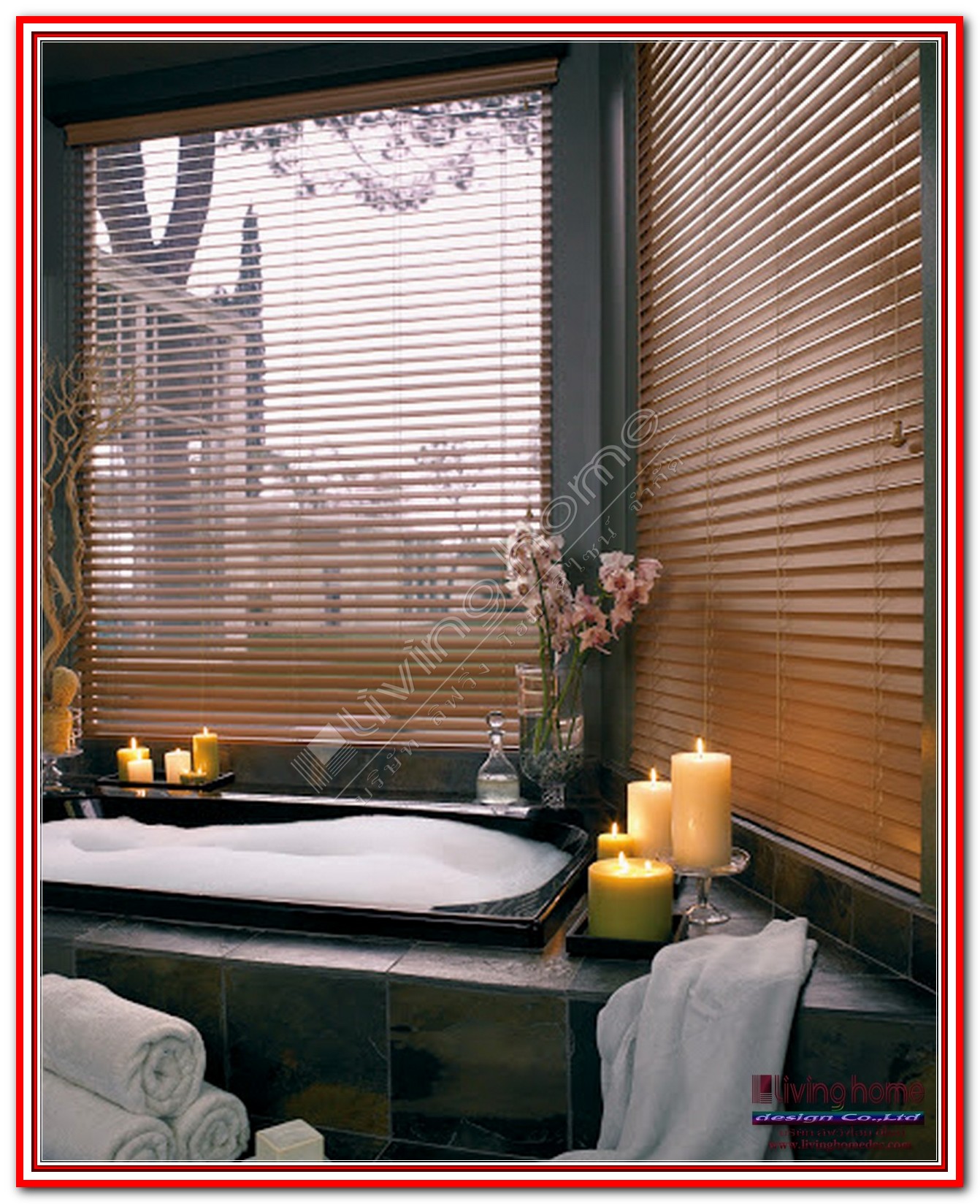 มู่ลี่ไม้โฟมวู๊ด(FOAM WOOD WOODEN BLINDS) ผ้าม่าน ม่าน มู่ลี่ มู่ลี่ไม้ ม่านม้วน วอลเปเปอร์ รับติดตั้ง ออกแบบ ราคาถูก ทุกประเภท ทุกรูปแบบ