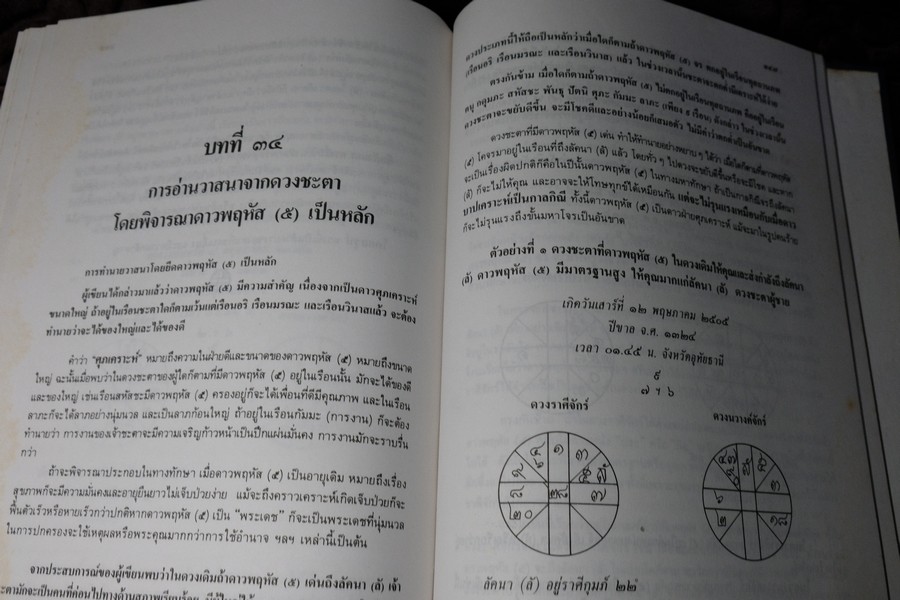 โหราศาสตร์ เรียนด้วยตนเอง เล่ม 1 โดย อ.บุศรินทร์ ปัทมาคม ปกเเข็ง 370 หน้า
