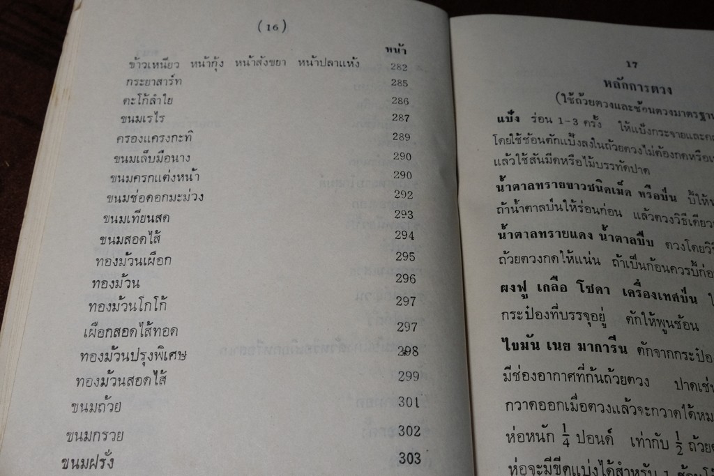 อาหารไทย โดย อ.จรรยา สุบรรณ์ (เล่มเล็ก) หนา 304 หน้า