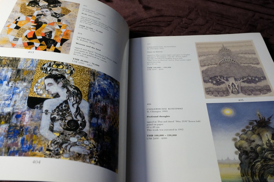 IMPORTANT THAI PAINTINGS by CHRISTIE'S THAILAND (Pre-Order สอบถาม)