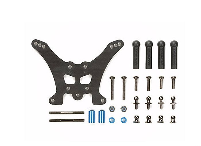 TT-02B FRP Rear Damper Stay Set
