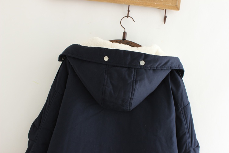 พรีออเดอร์ - เสื้อโค้ทกันหนาวด้านในบุขนหนานุ่ม Pre - CT730 (สีกรม)