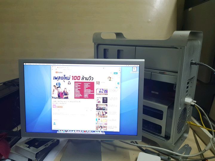 macpro 2008 cpu xeon rAM 4G HD 500 G พร้อมจอ