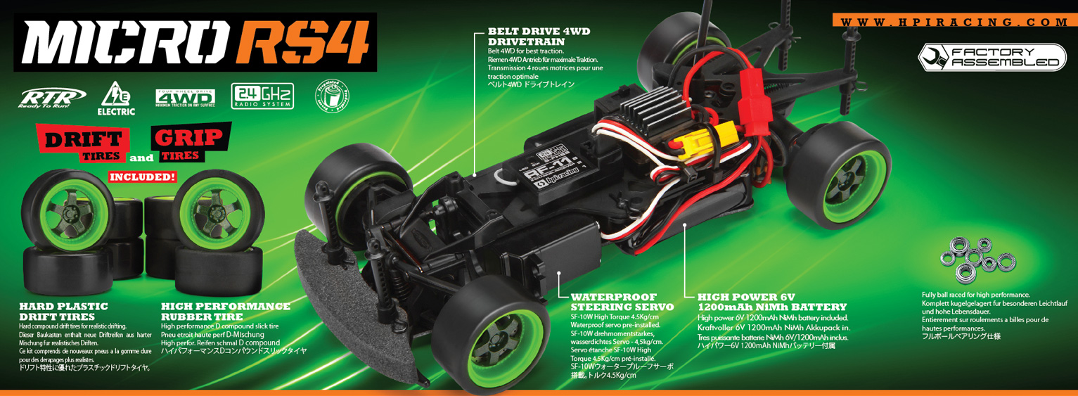 Micro RS4 Ford Mustang 1969 RTR-X.