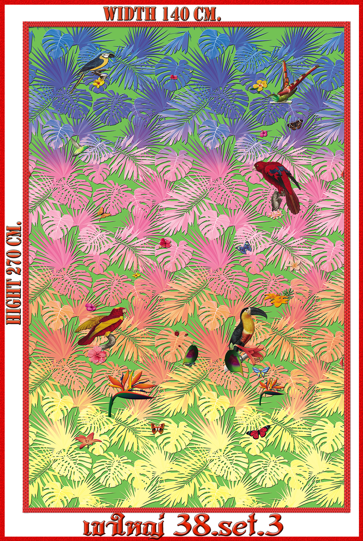 วอลเปเปอร์รูปภาพติดผนังสั่งทำ เขาใหญ่ 38(ลายเล็ก) มีภาพให้เลือกกว่า 50,000 ภาพ ออกแบบกราฟฟิค หรือ รูปภาพตามที่ท่านกำหนด ในสไตล์ท่านเอง "custom made"