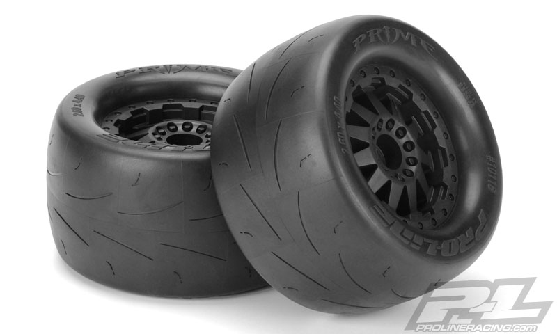 Prime 2.8" Street Tires, Mounted on F-11 Black Wheels